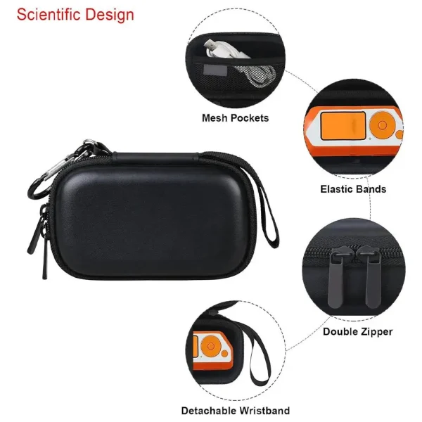 Digital Bag For Flipper Zero Organizer Dustproof Scratchproof Shockproof Electronic Pet Little Dolphin Game Console Bag 2024