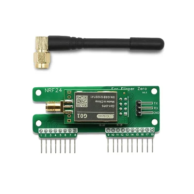 Flipper Zero Wireless Sniffer & Mouse Jacker – NRF24L01 GPIO Dev Board