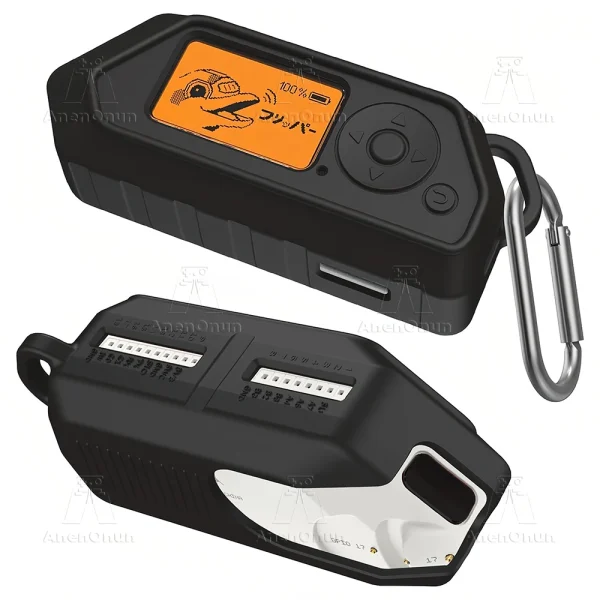 Flipper Zero Protective Silicone Case with Carabiner Anti-Fall Cover