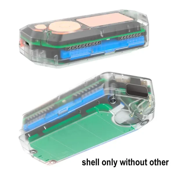 Flipper Zero 3D Printed Transparent Replacement Cover – Light Curing Clear